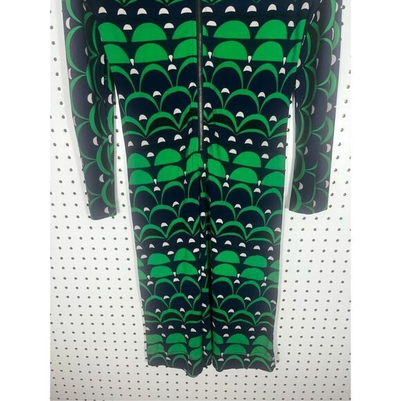 Banana Republic Mad Men collection retro style print dress size 0 - Picture 3 of 8